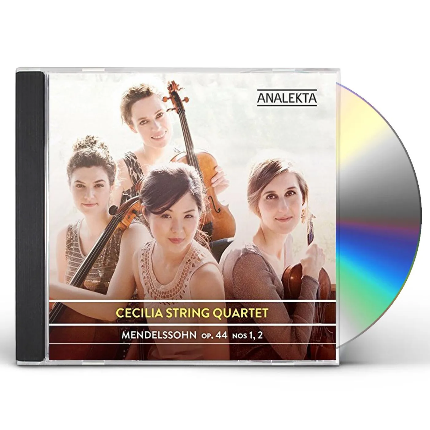 Cecilia String Quartet MENDELSSOHN OP. 44 NOS 1 2 CD