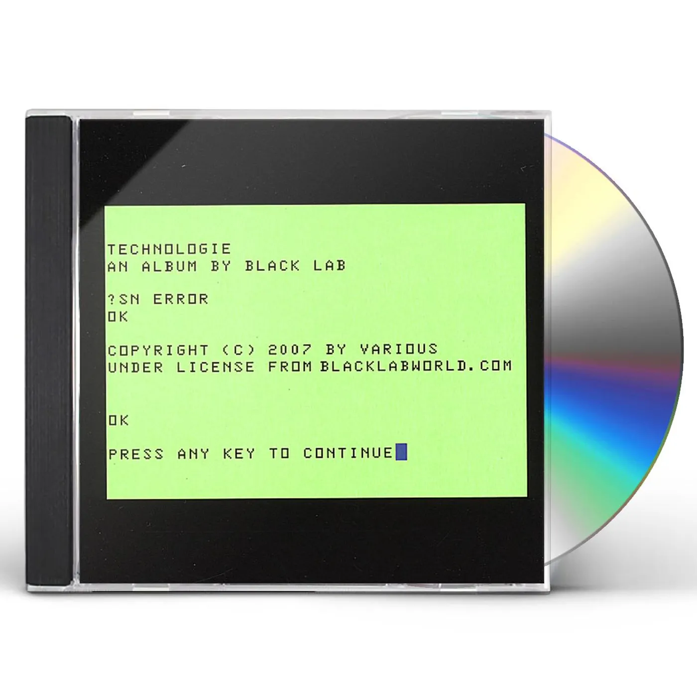 Black Lab TECHNOLOGIE CD