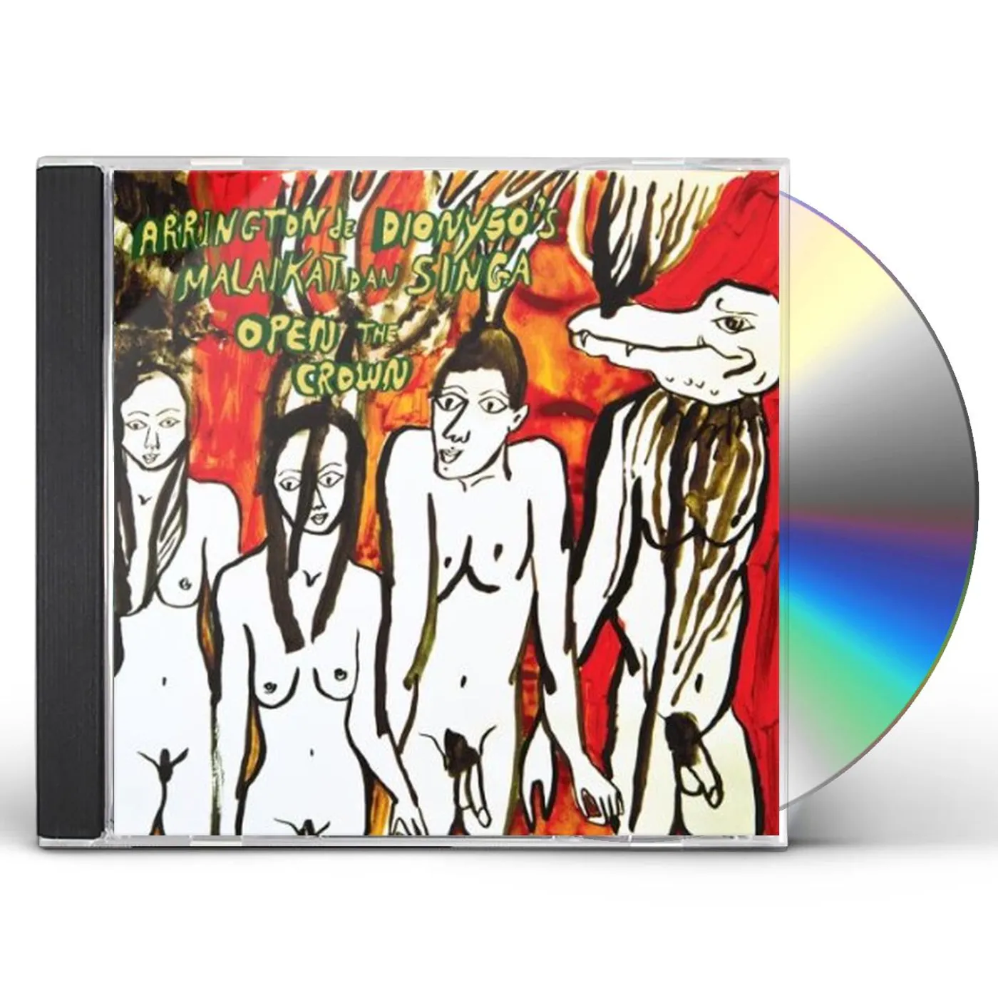 Arrington De Dionyso's Malaikat Dan Singa OPEN THE CROWN CD