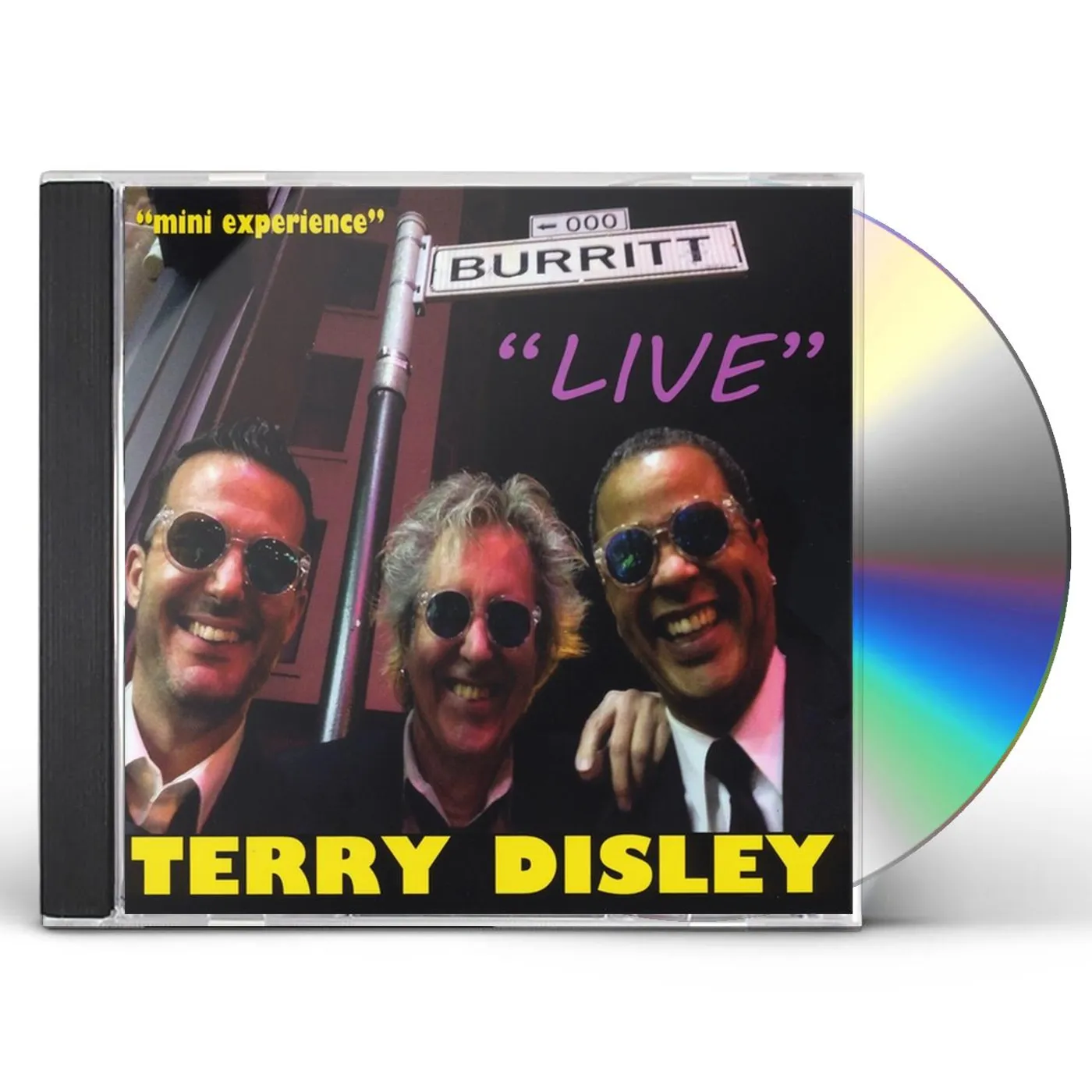 Terry Disley LIVE AT THE BURRITT ROOM CD