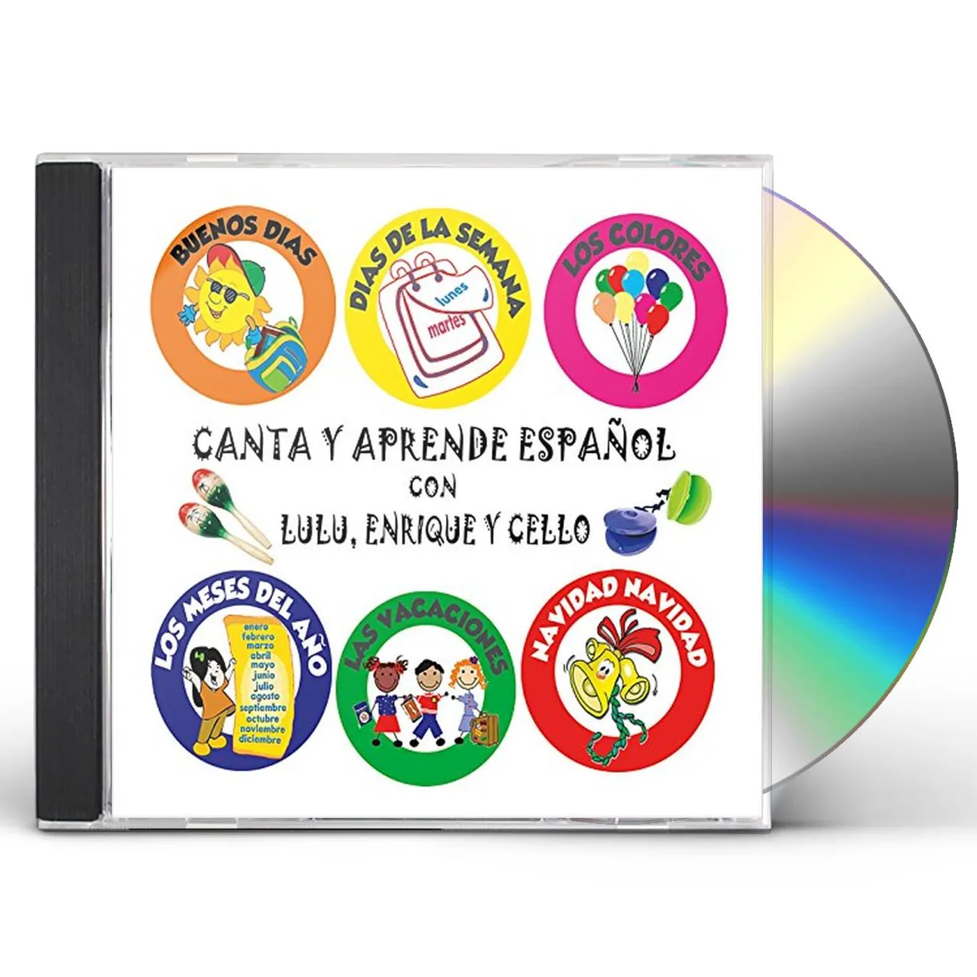 CANTA Y APRENDE ESPANOL CON LULU / ENRIQUE Y CELLO CD
