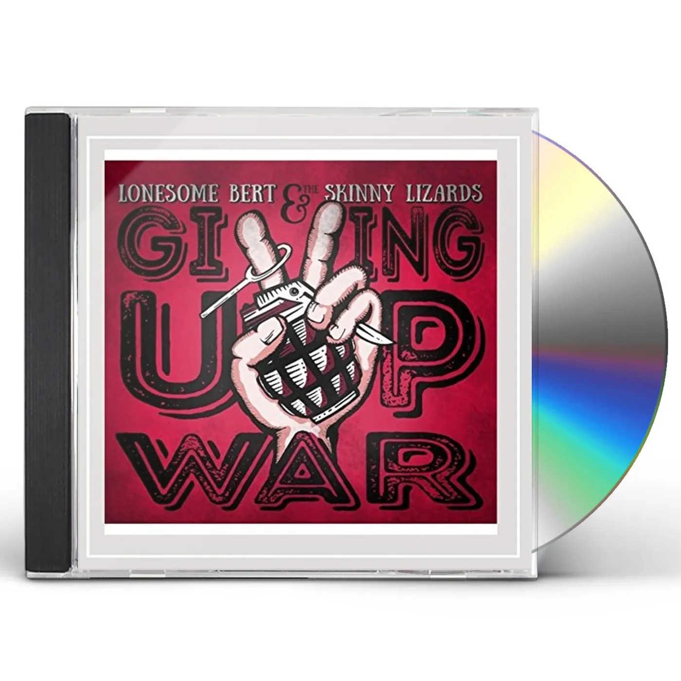 Lonesome Bert & The Skinny Lizards GIVING UP WAR CD