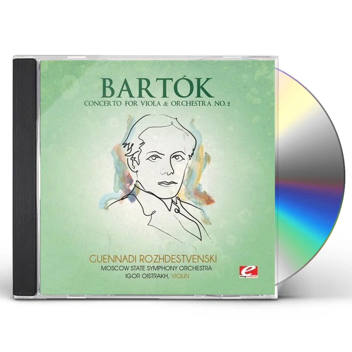 Bartok CONCERTO FOR VIOLIN & ORCHESTRA NO. 2 CD