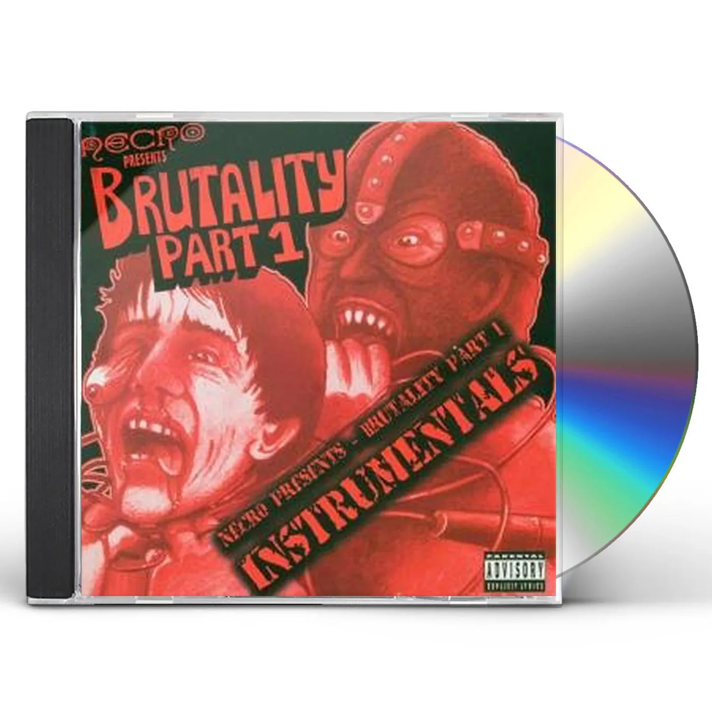 Necro BRUTALITY 1 (INSTRUMENTALS) CD