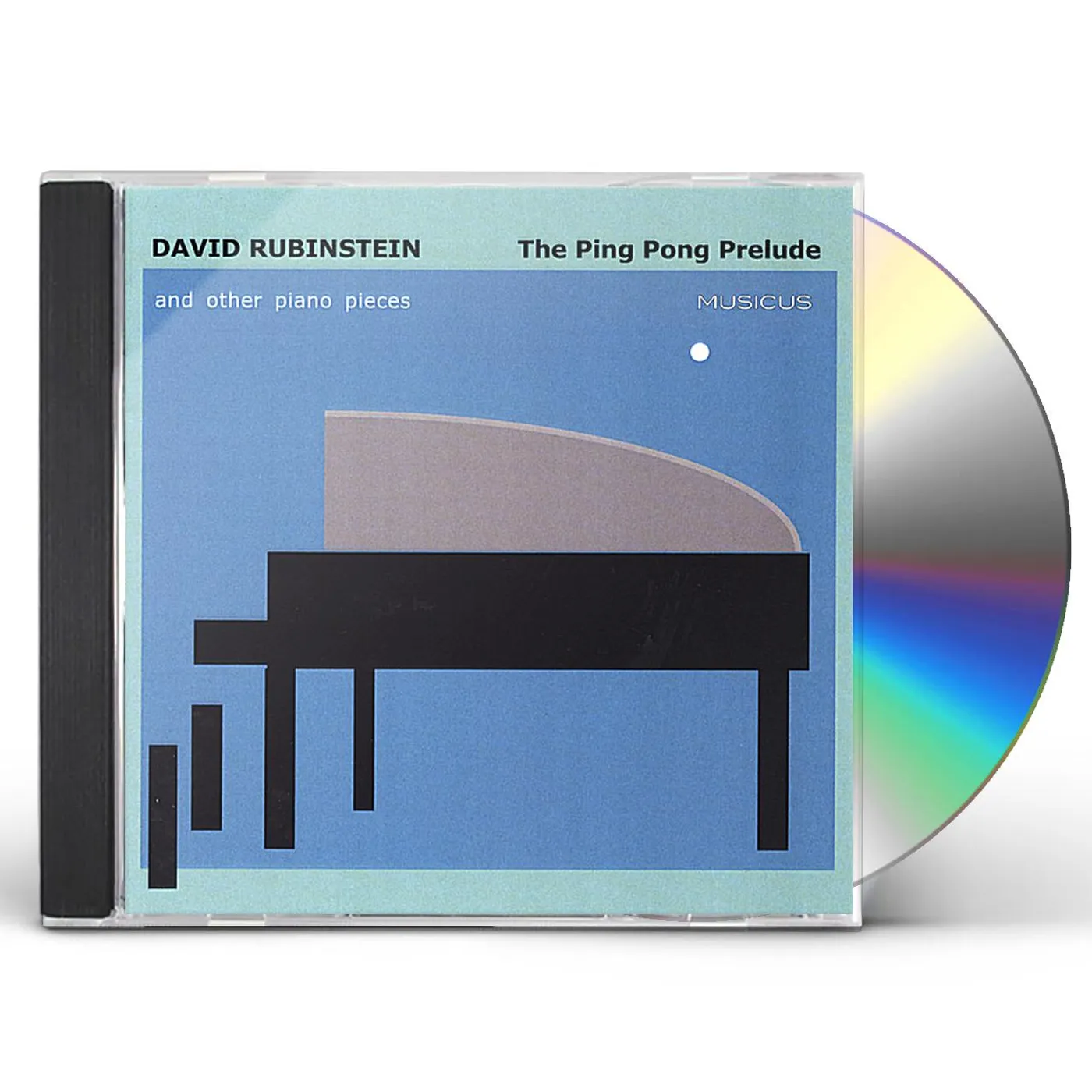 David Rubinstein PING PONG PRELUDE AND OTHER PIANO PIECES CD