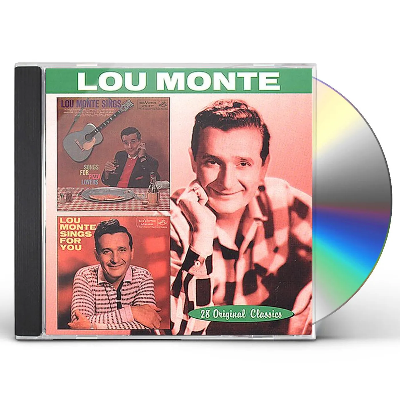 SINGS SONGS FOR PIZZA LOVERS / LOU MONTE SINGS FOR CD