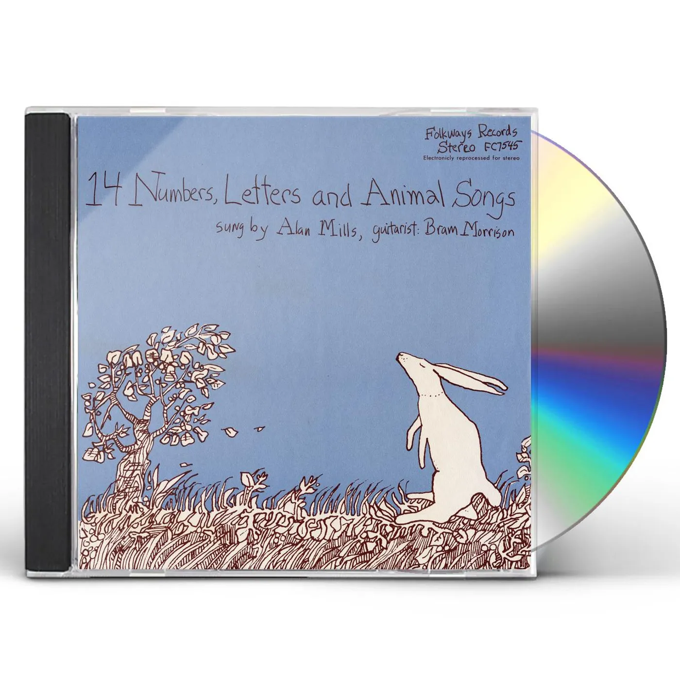 Alan Mills 14 NUMBERS LETTERS AND ANIMAL SONGS CD