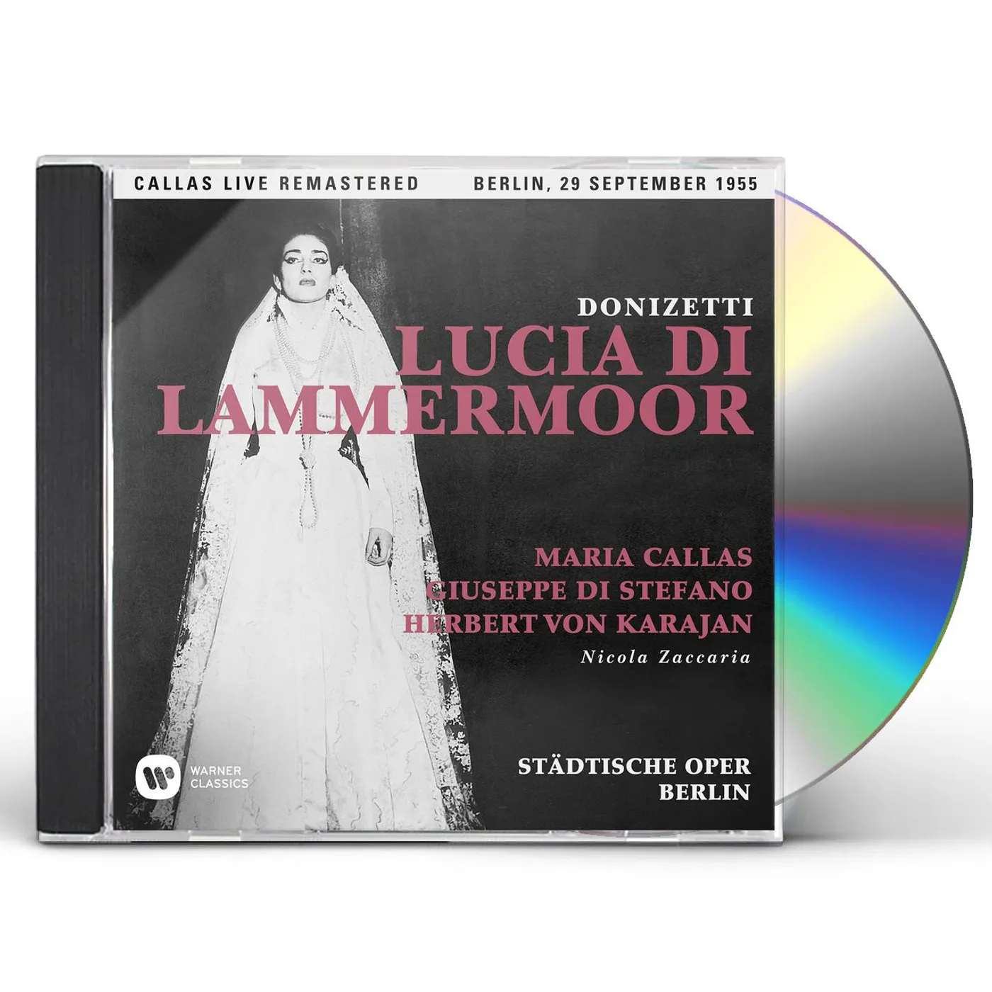 Maria Callas DONIZETTI: LUCIA DI LAMMERMOOR (BERLIN 29/09/1955) CD