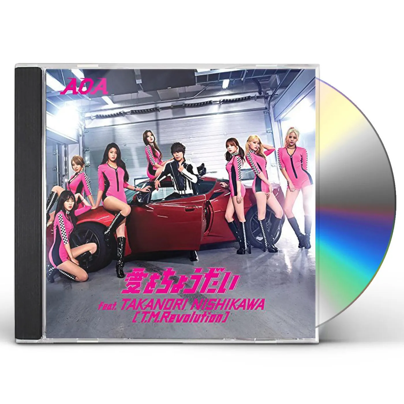 AOA AI WO CHOUDAI FEAT.TAKANORI NISHIKAWA (LIMITED-A) CD
