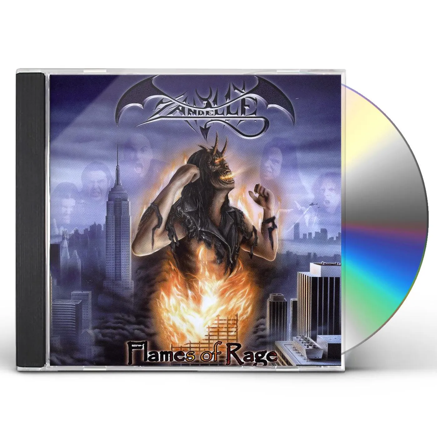 Zandelle FLAMES OF RAGE CD