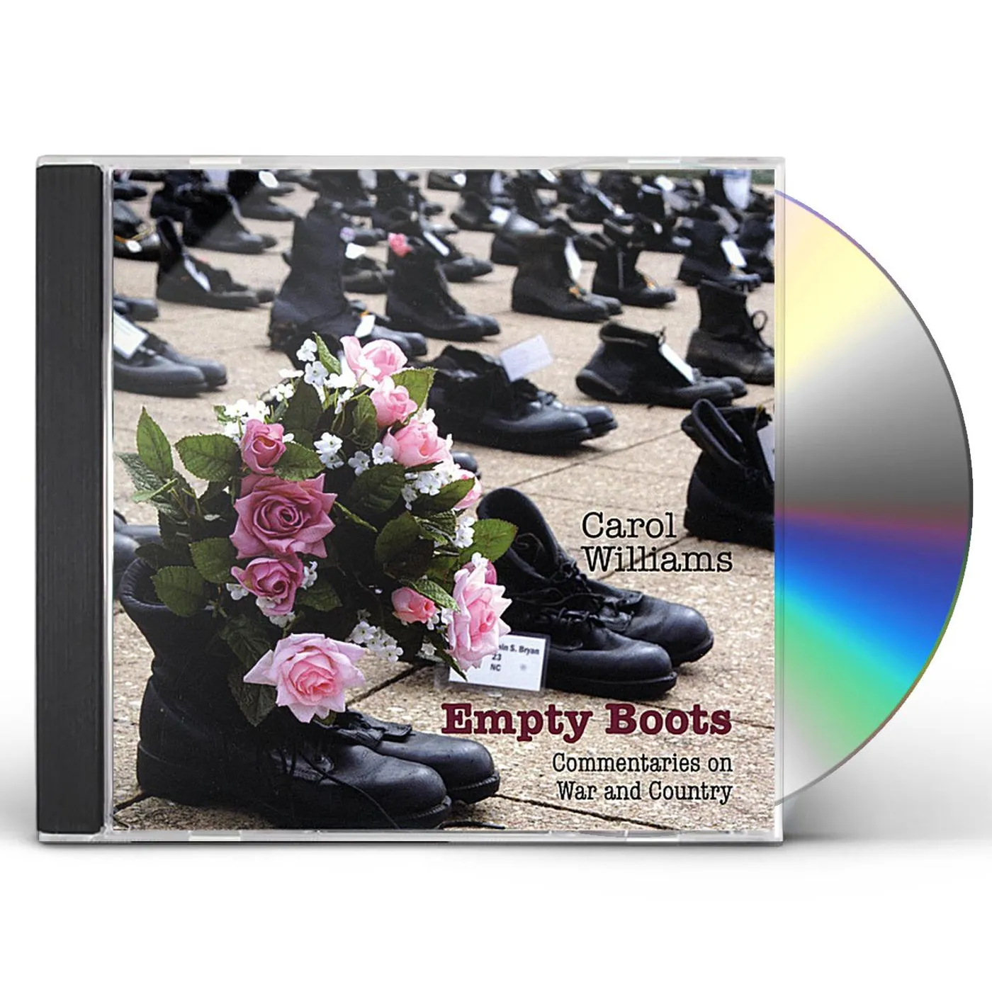 Carol Williams 1708164 EMPTY BOOTS: COMMENTARIES ON WAR & COUNTRY CD