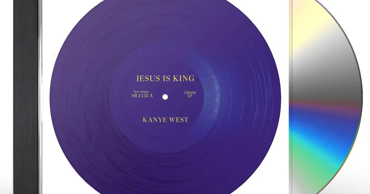 新品未開封 KANYE WEST JESUS IS KING LP カニエ s-l400.jpg