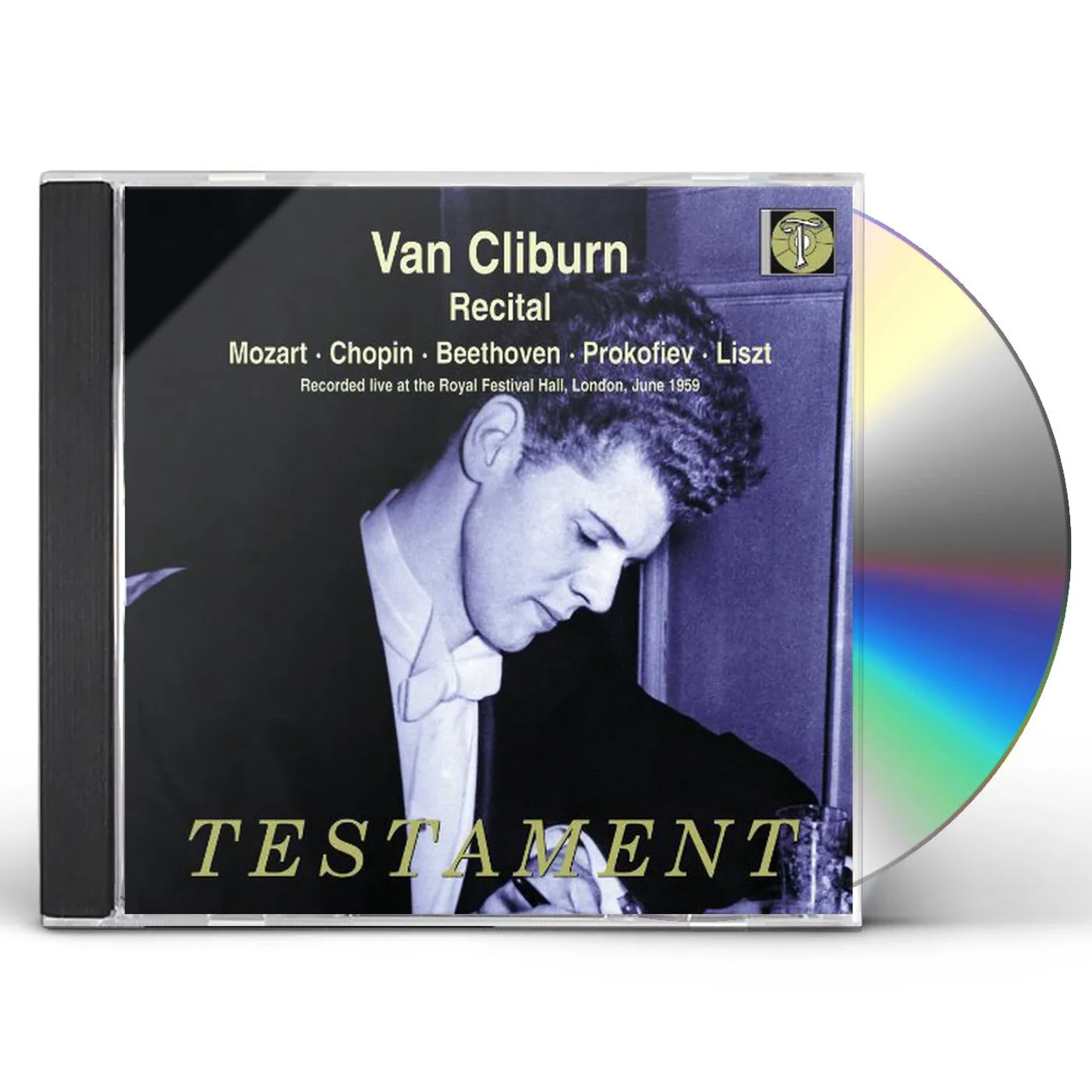 Van Cliburn RECITAL: ROYAL FESTIVAL HALL LONDON 1959 CD