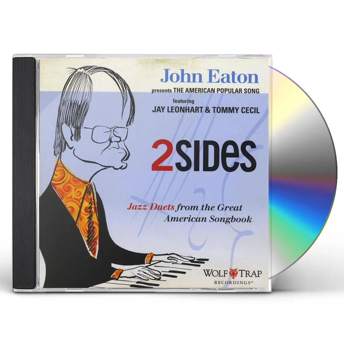 John Eaton TWO SIDES: JAZZ DUETS GREAT AMERICAN SONG BOOK CD
