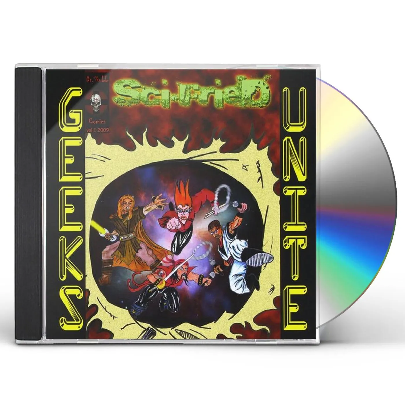 Sci-Fried GEEKS UNITE CD