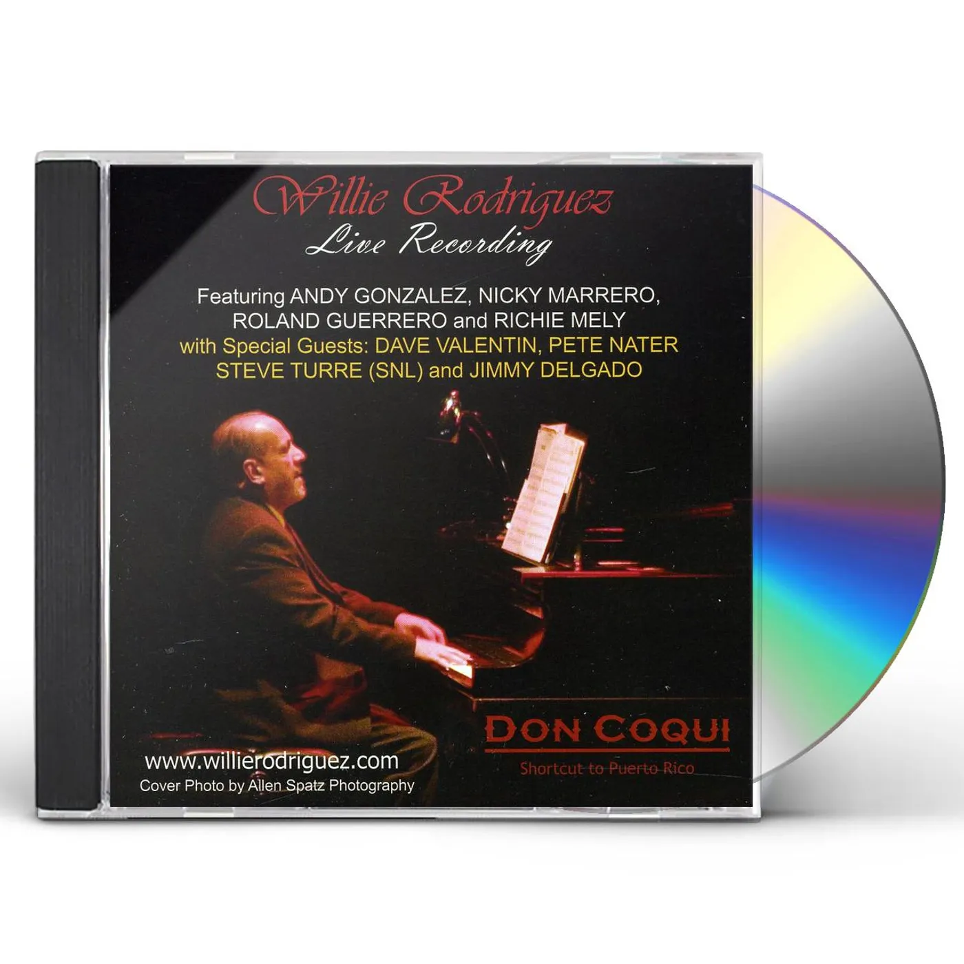 Willie Rodriguez LIVE AT DON COQUI CD