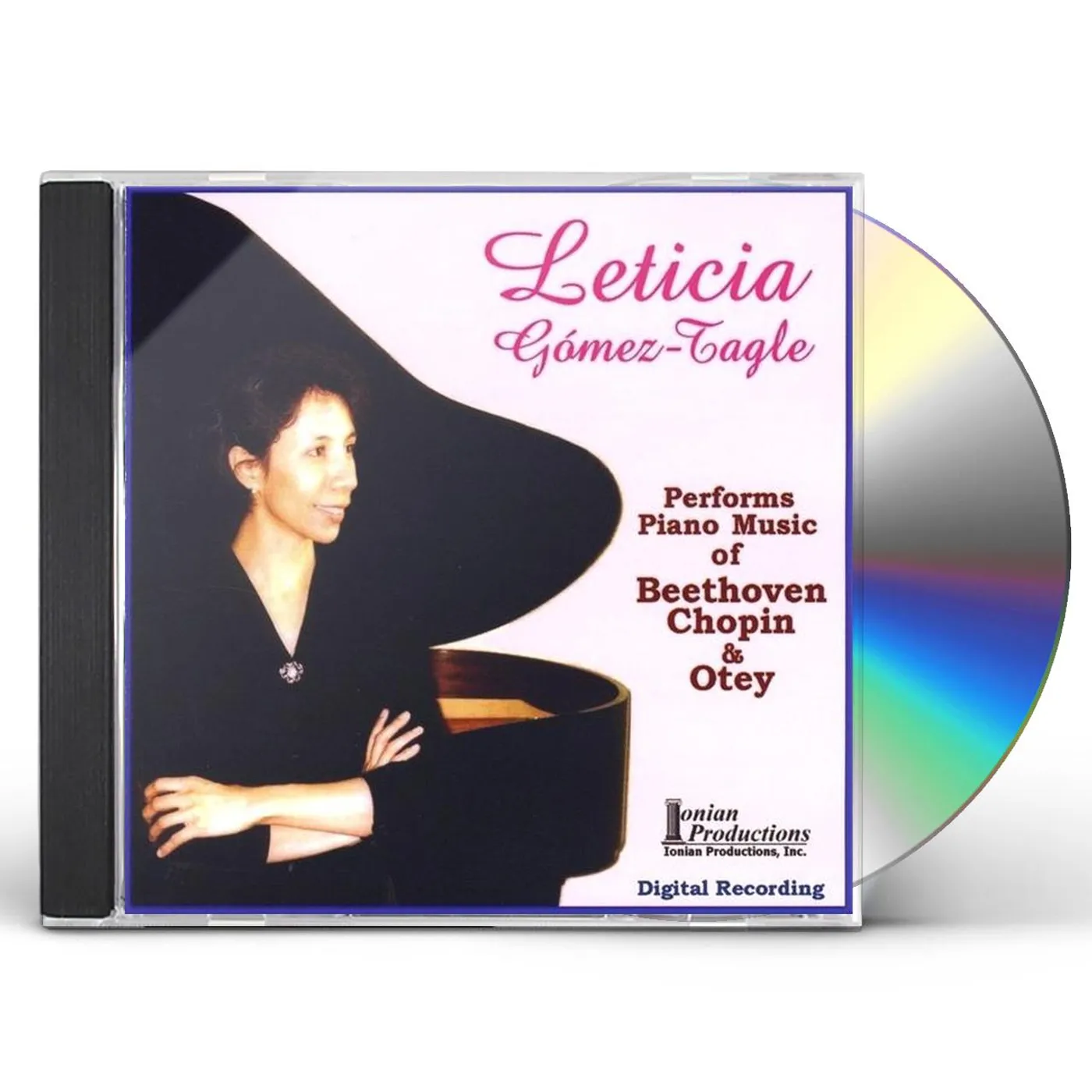 Leticia Gomez-Tagle LETICIA PERFORMS PIANO MUSIC OF BEETHOVENCHOPIN & CD