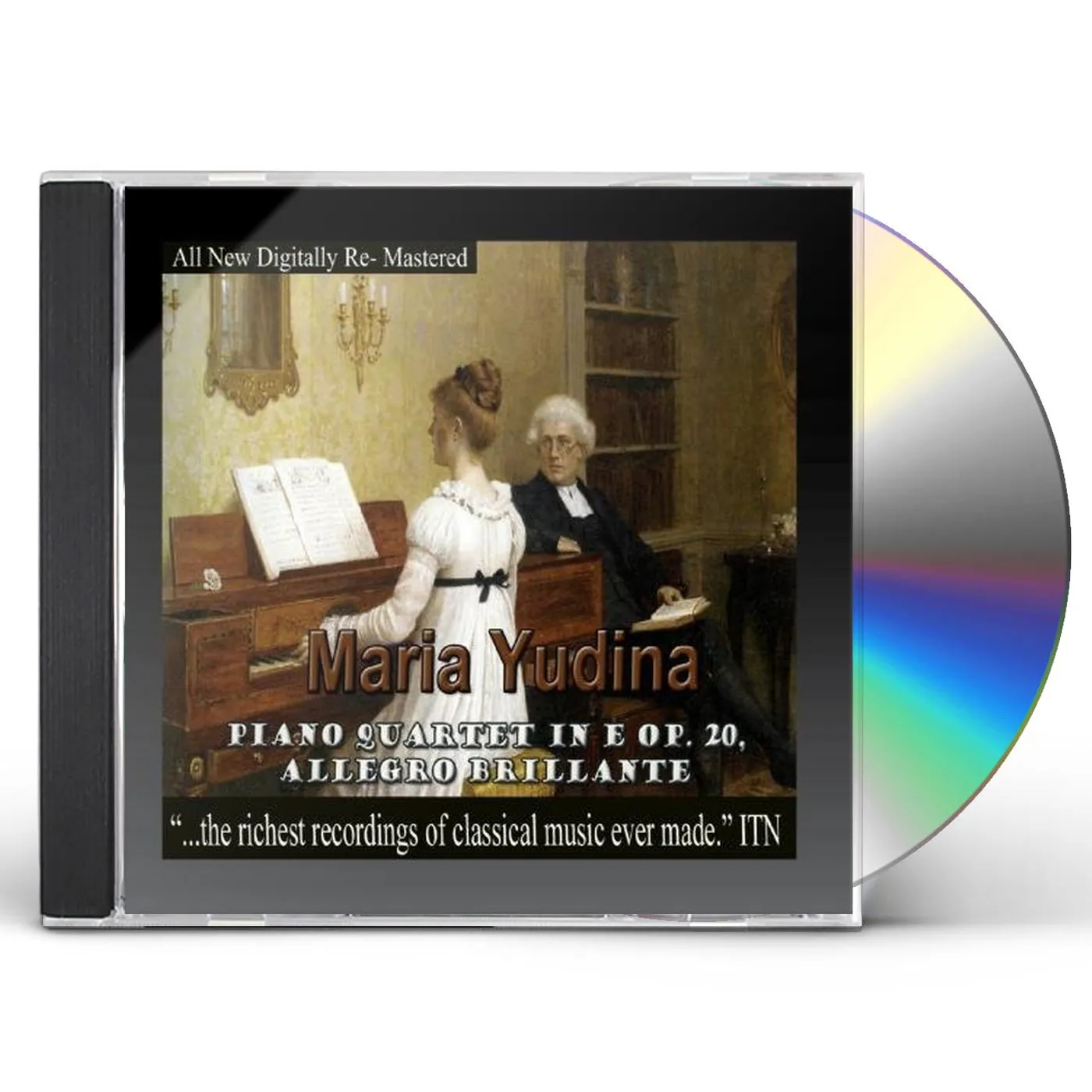 Maria Yudina PIANO QUARTET IN E OP. 20, ALLEGRO BRILLANTE CD