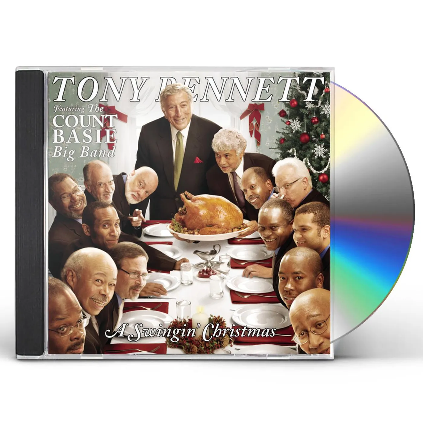 Tony Bennett A SWINGIN' CHRISTMAS FEATURING THE COUNT BASIE BIG BAND CD