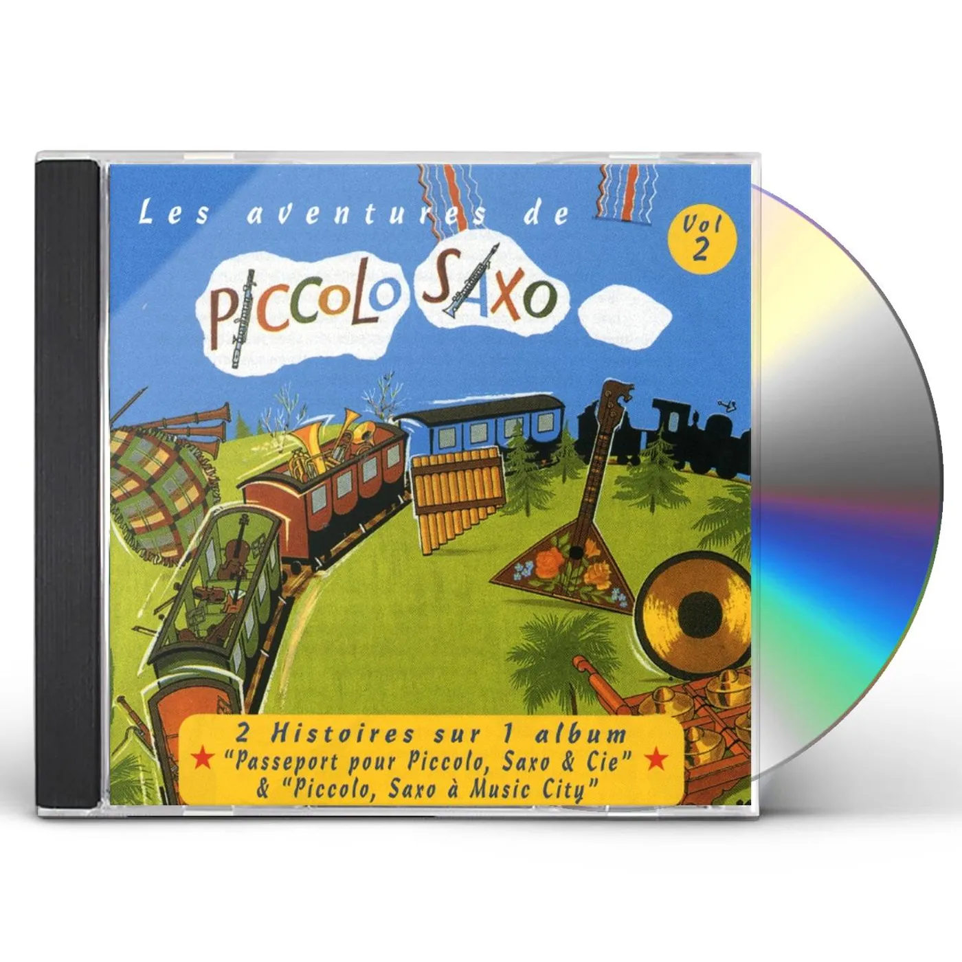Francois Perier LES AVENTURES DE PICCOLO SAXO 2 CD
