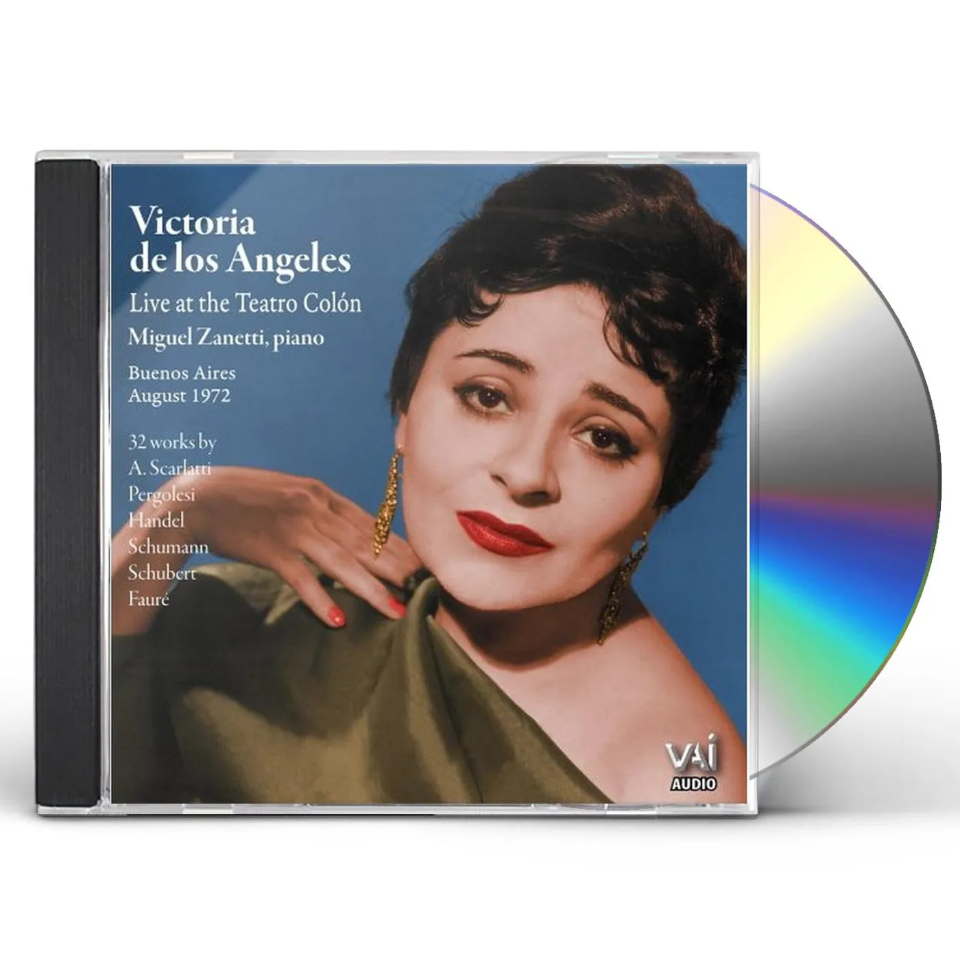 Victoria De Los Angeles LIVE IN RECITAL CD