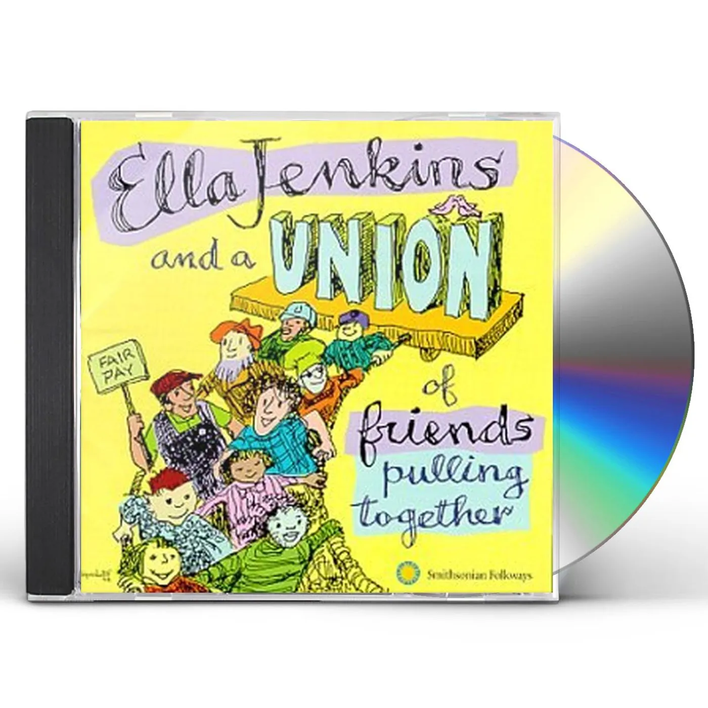 ELLA JENKINS & A UNION OF FRIENDS PULLING TOGETHER CD