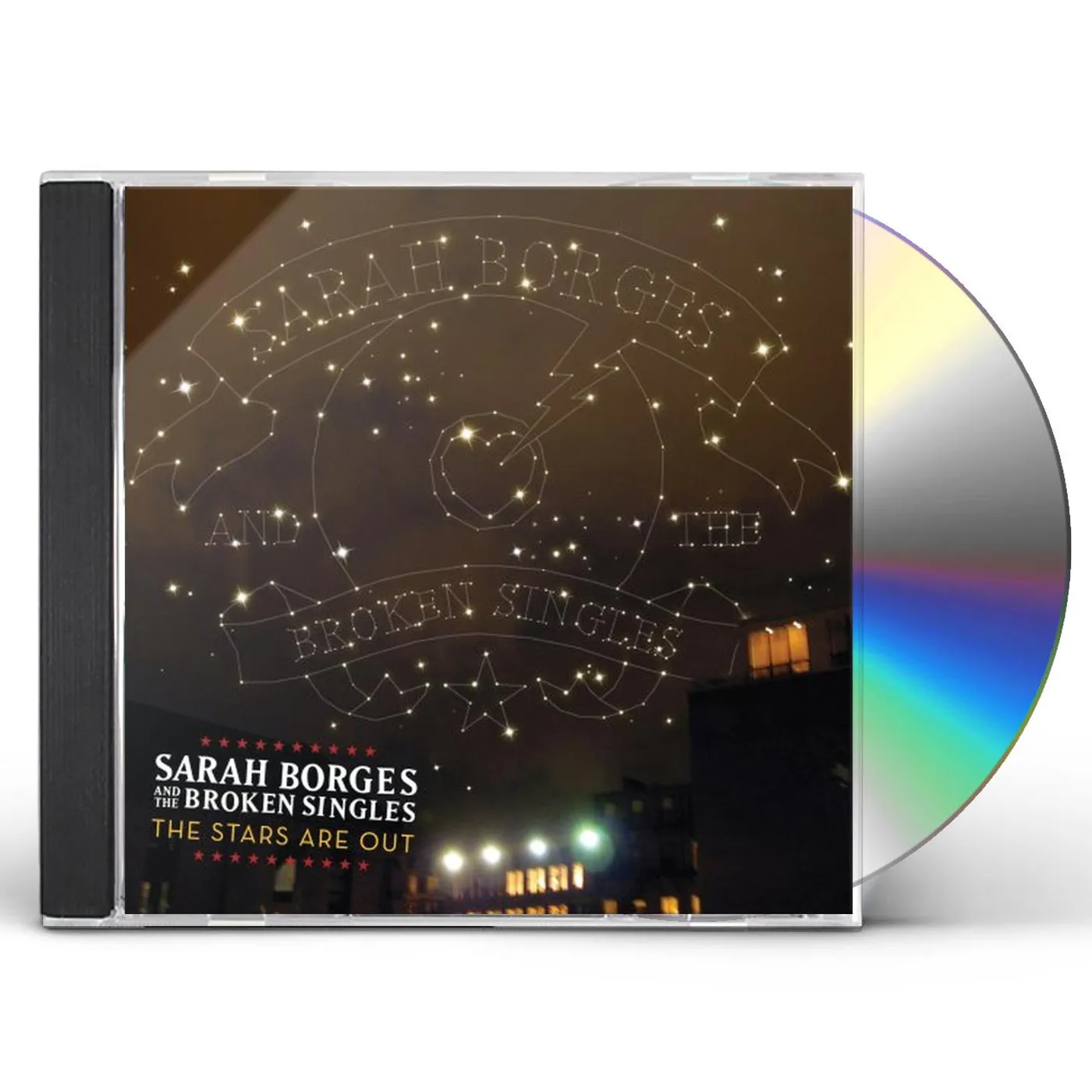 Sarah Borges and the Broken Singles STARS ARE OUT CD