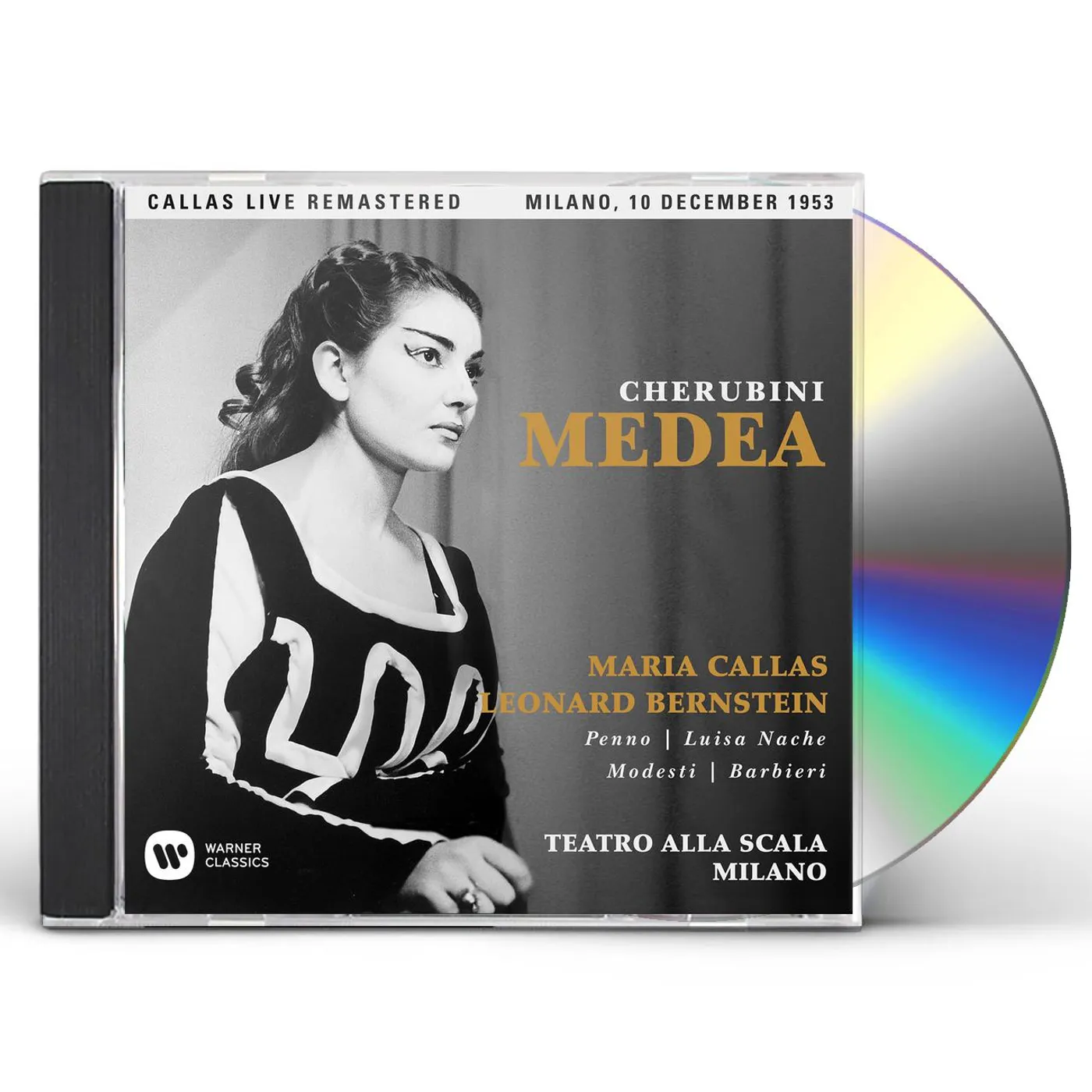 Maria Callas CHERUBINI: MEDEA (MILANO 10/12/1953) CD