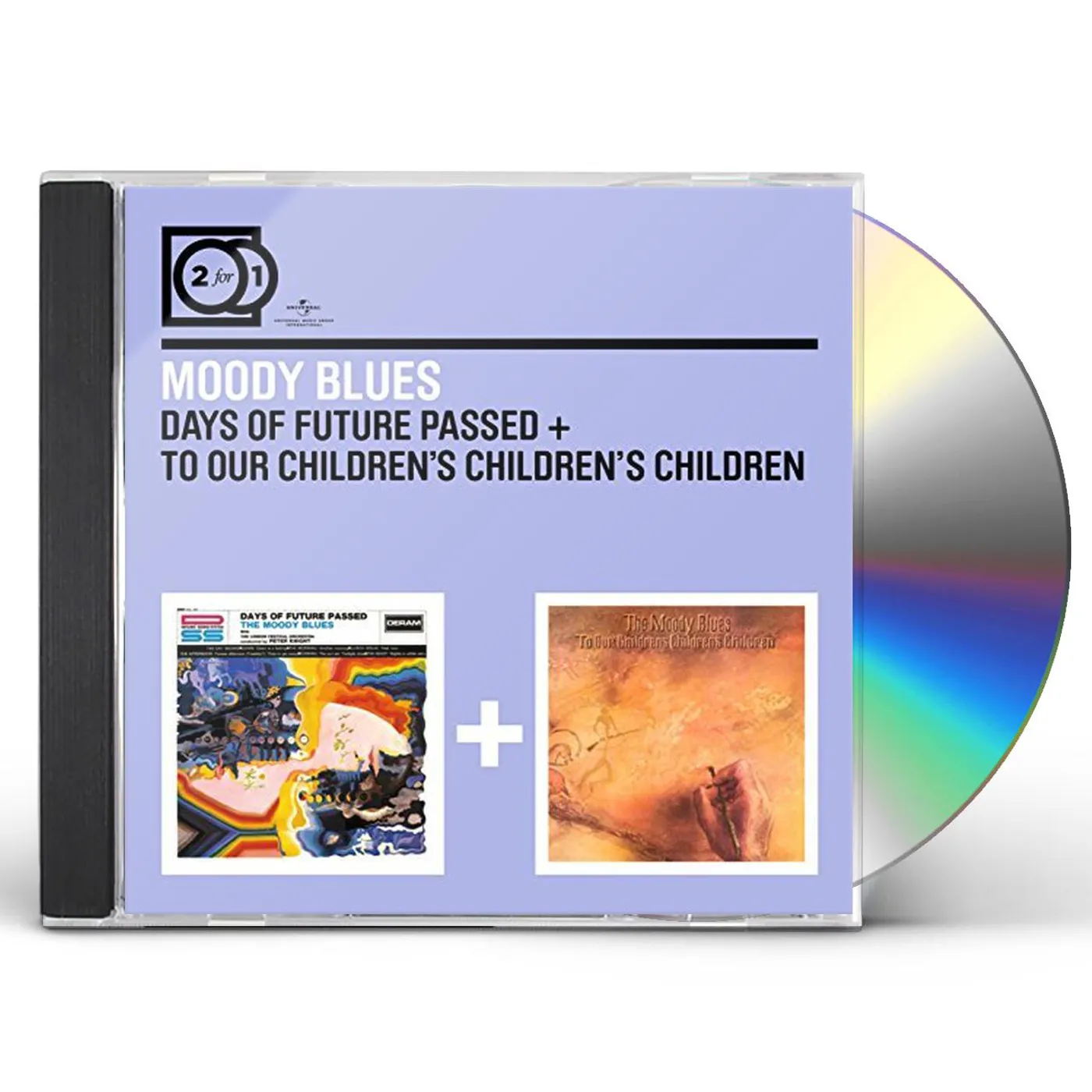 The Moody Blues DAYS OF FUTURE PASSED / TO OUR CHILDREN CD