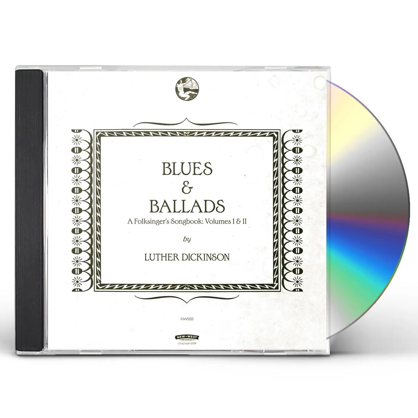 Luther Dickinson BLUES & BALLADS (A FOLKSINGER'S SONGBOOK) I & II CD