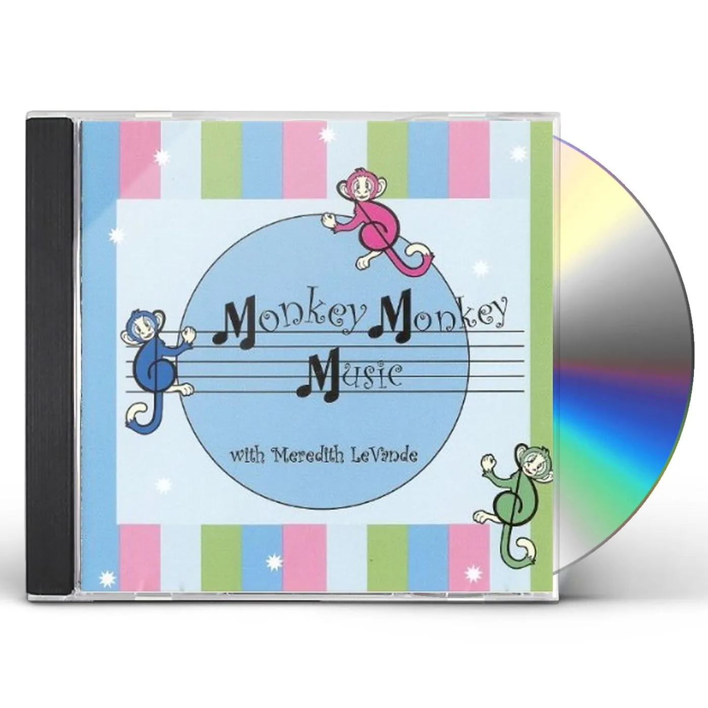MONKEY MONKEY MUSIC WITH MEREDITH LEVANDE CD