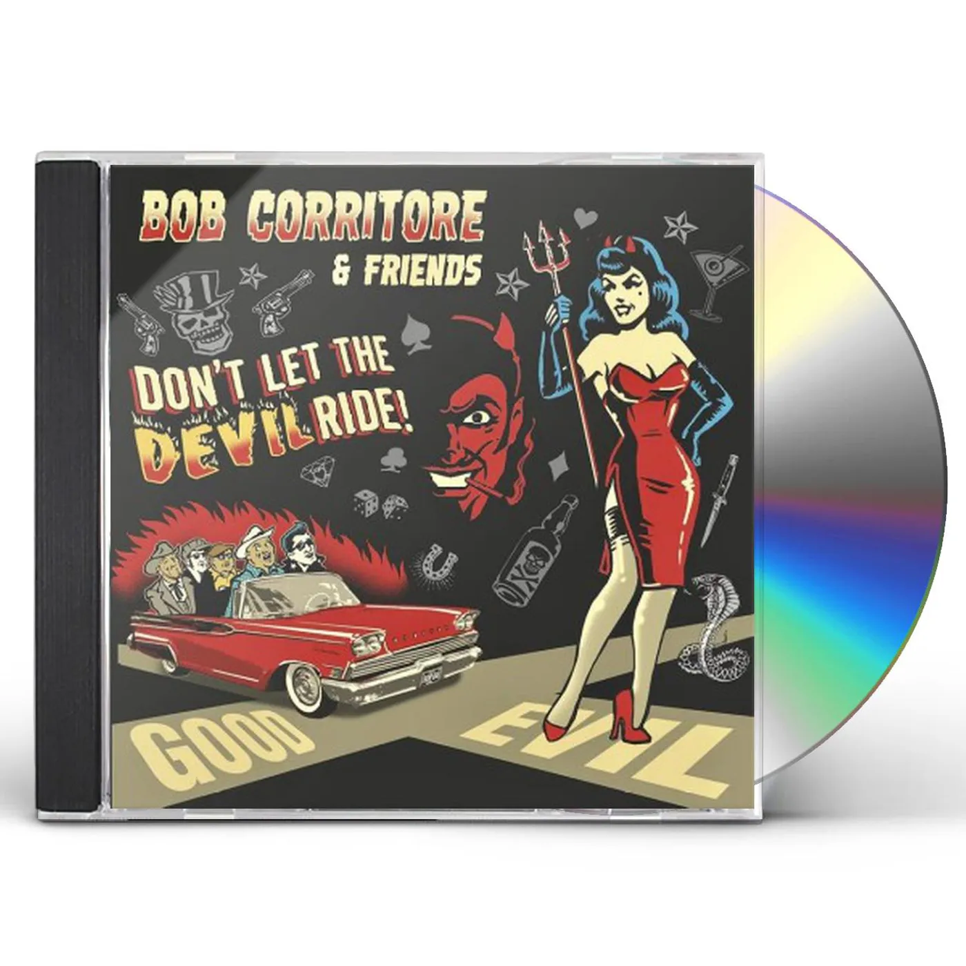 BOB CORRITORE & FRIENDS: DON'T LET THE DEVIL RIDE CD