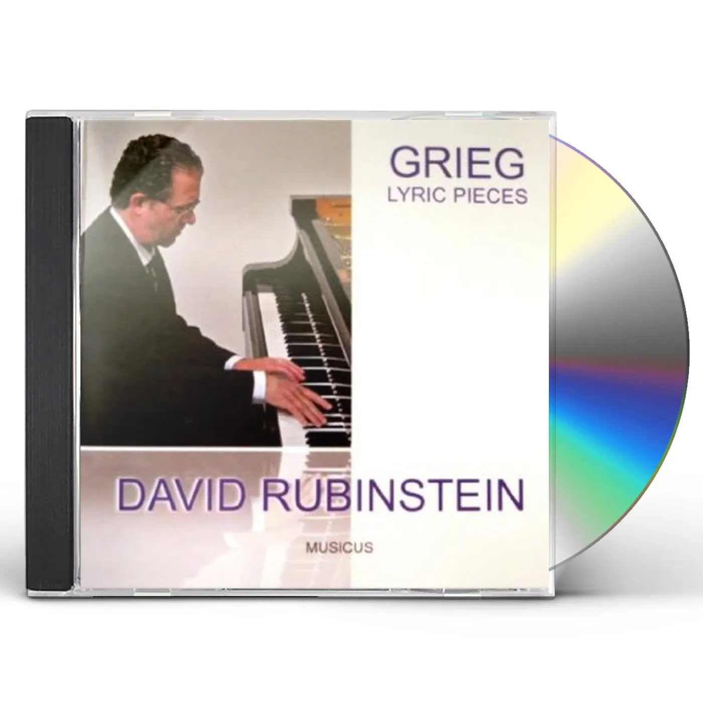 David Rubinstein PLAYS GRIEG: LYRIC PIECES CD