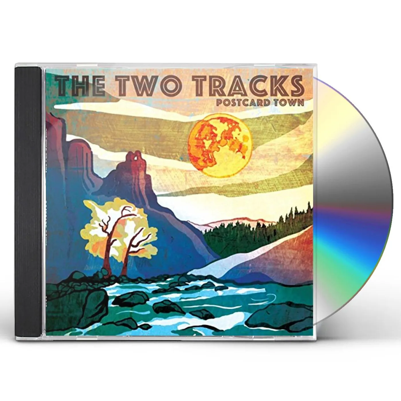 The Two Tracks POSTCARD TOWN CD