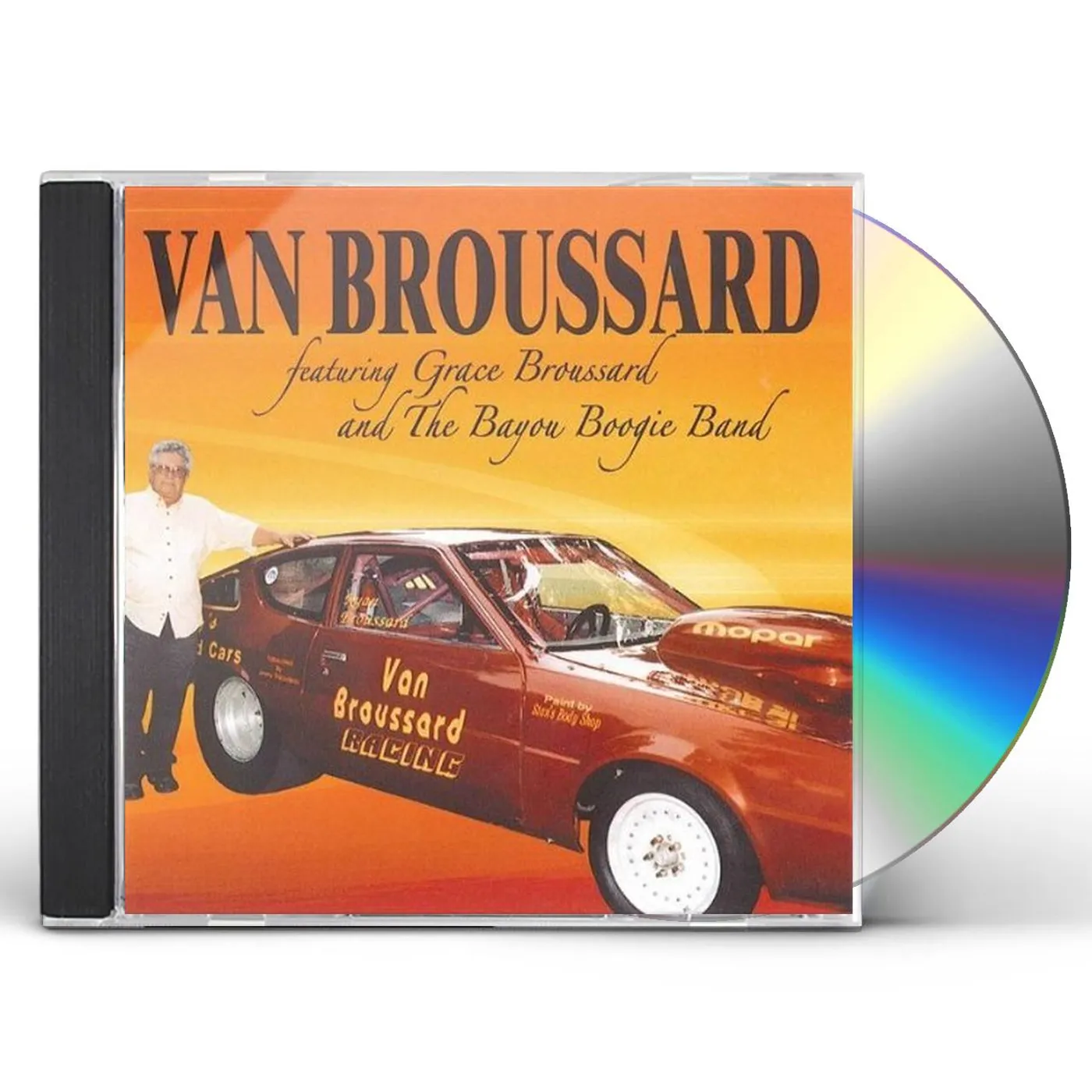 Van Broussard BACK ON TRACK CD