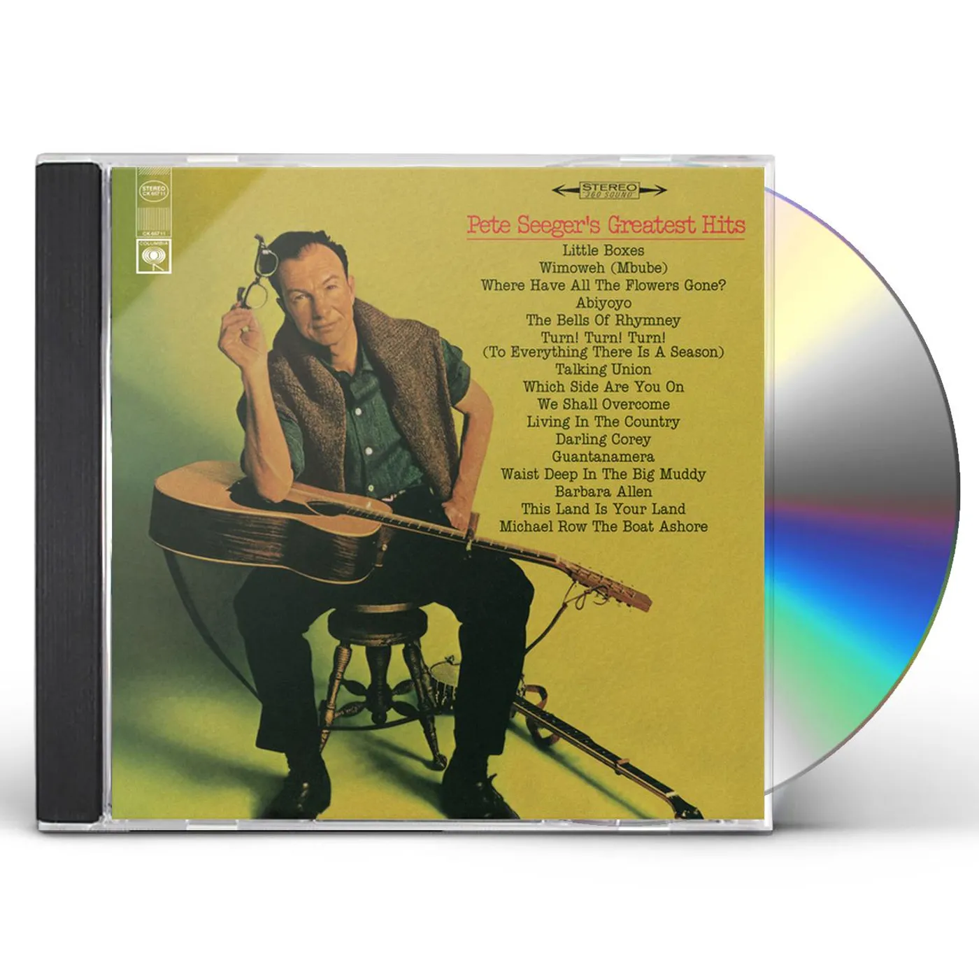 PETE SEEGER'S GREATEST HITS CD