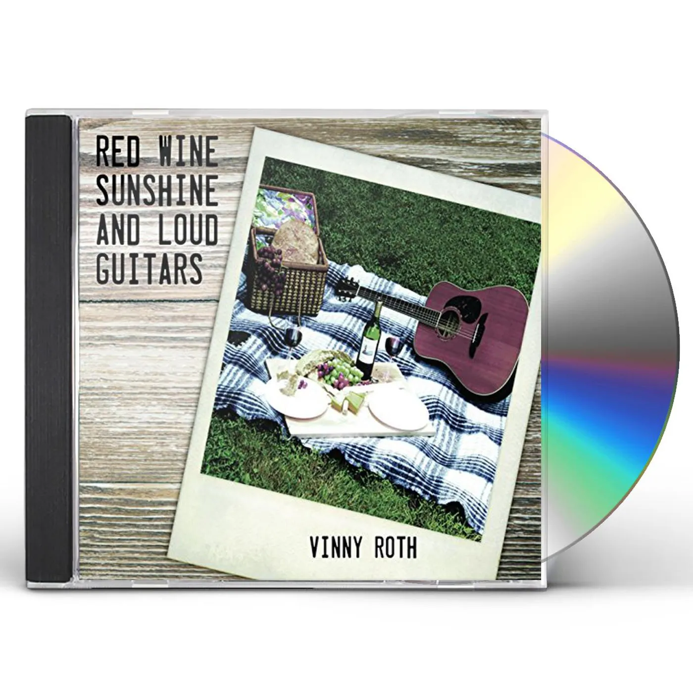 Vinny Roth RED WINE SUNSHINE & LOUD GUITARS CD