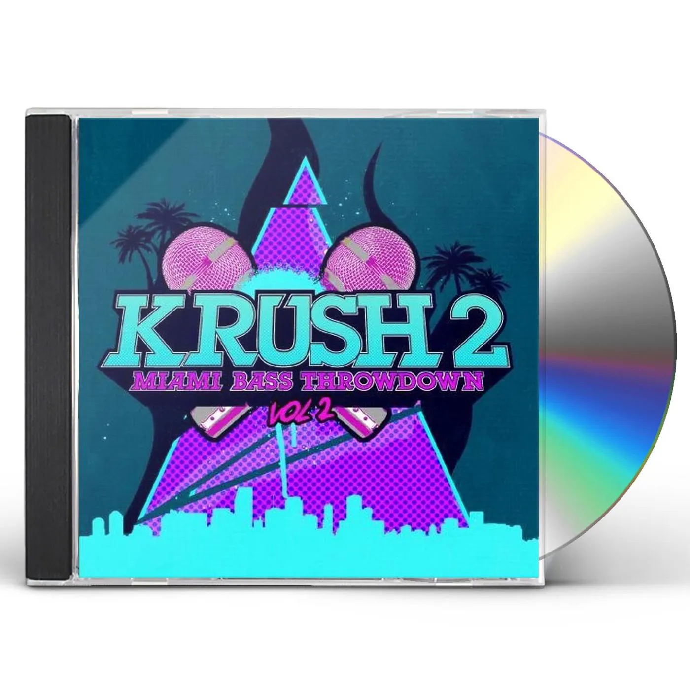 Krush 2 MIAMI BASS THROWDOWN 2 CD
