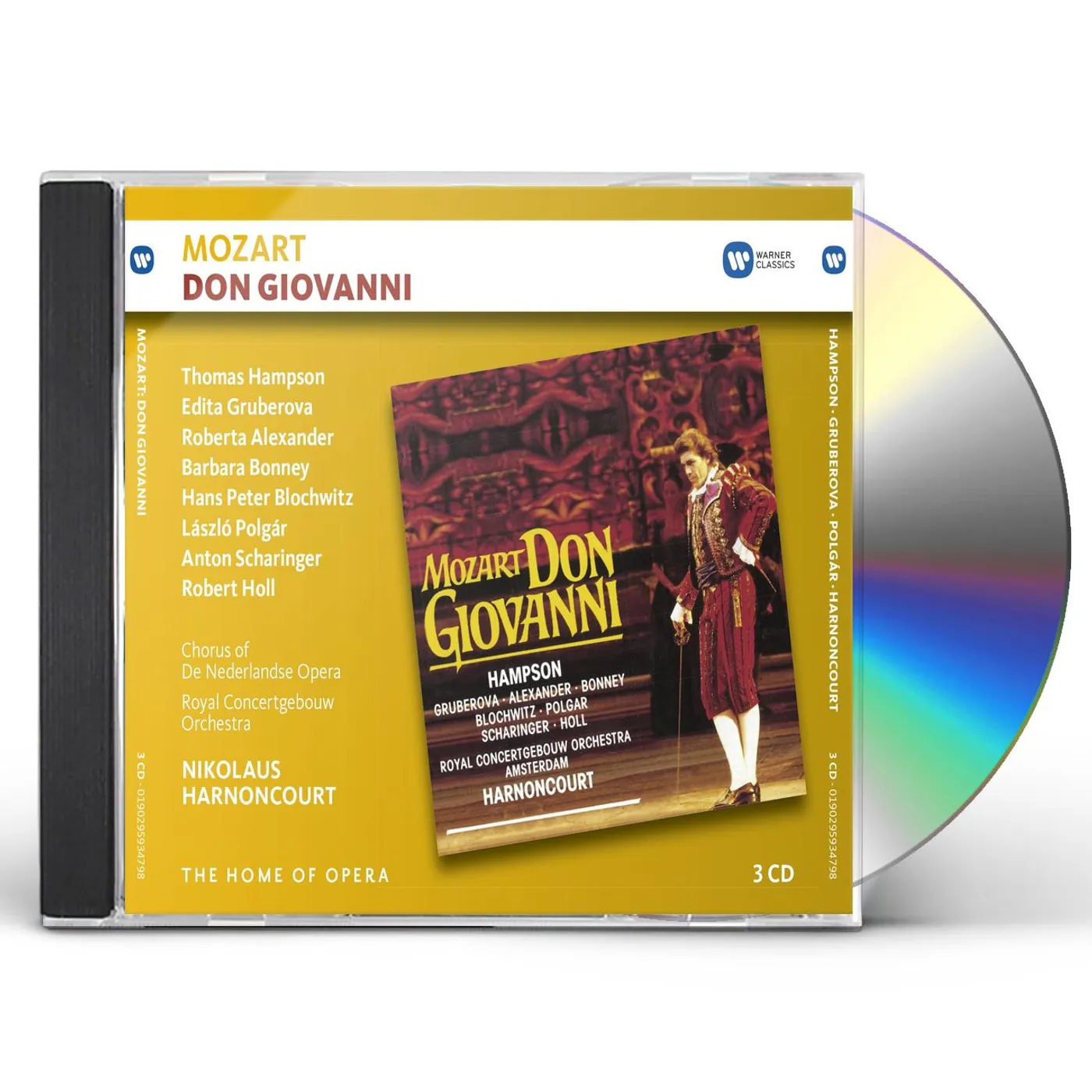 Nikolaus Harnoncourt DON GIOVANNI CD