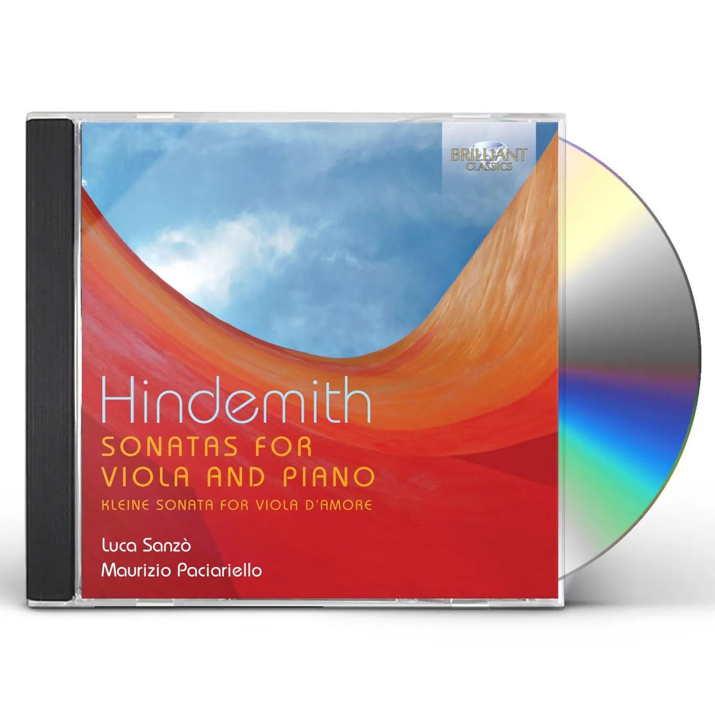 hindemith SONATAS FOR VIOLA & PIANO CD