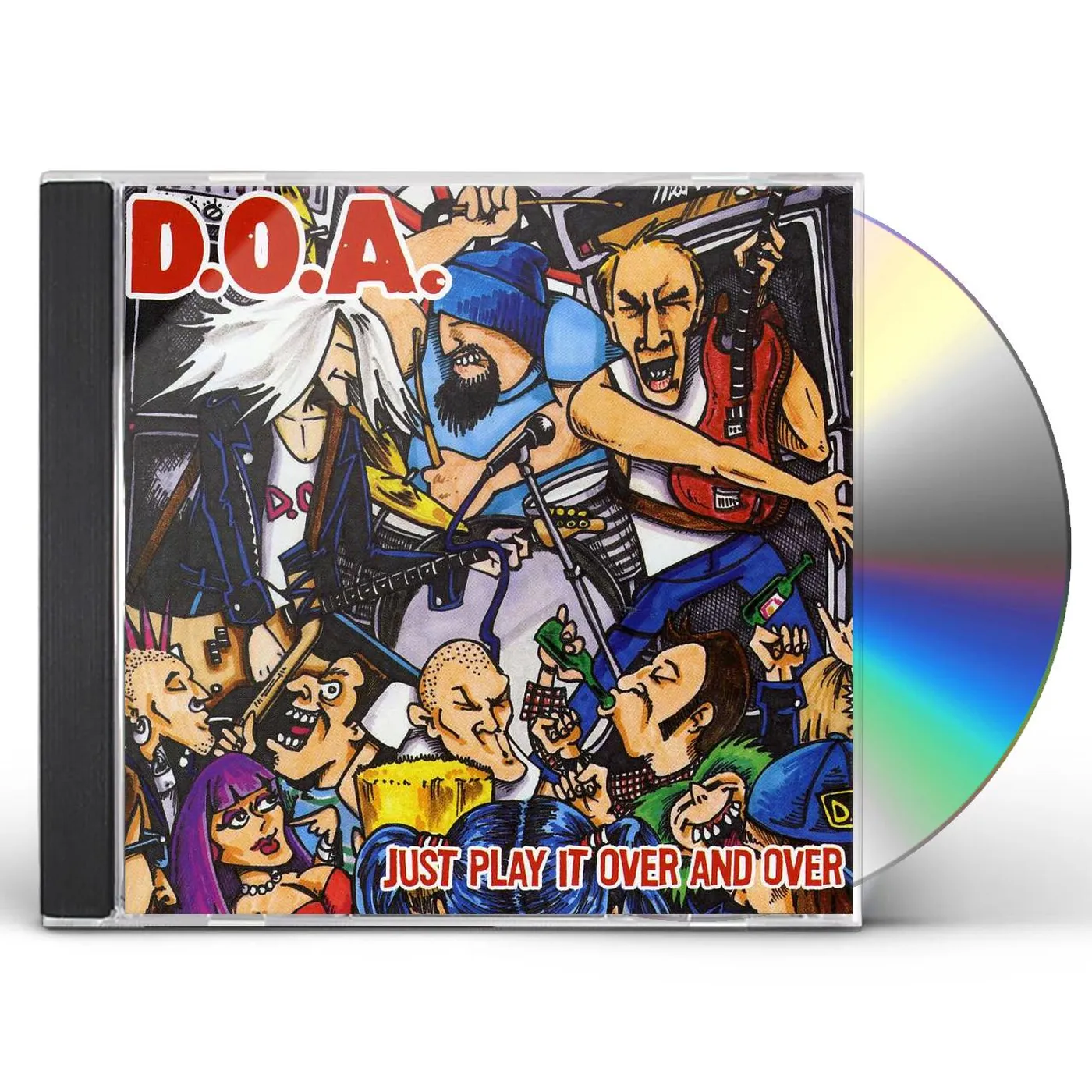 D.O.A. PLAY IT OVER & OVER AGAIN CD