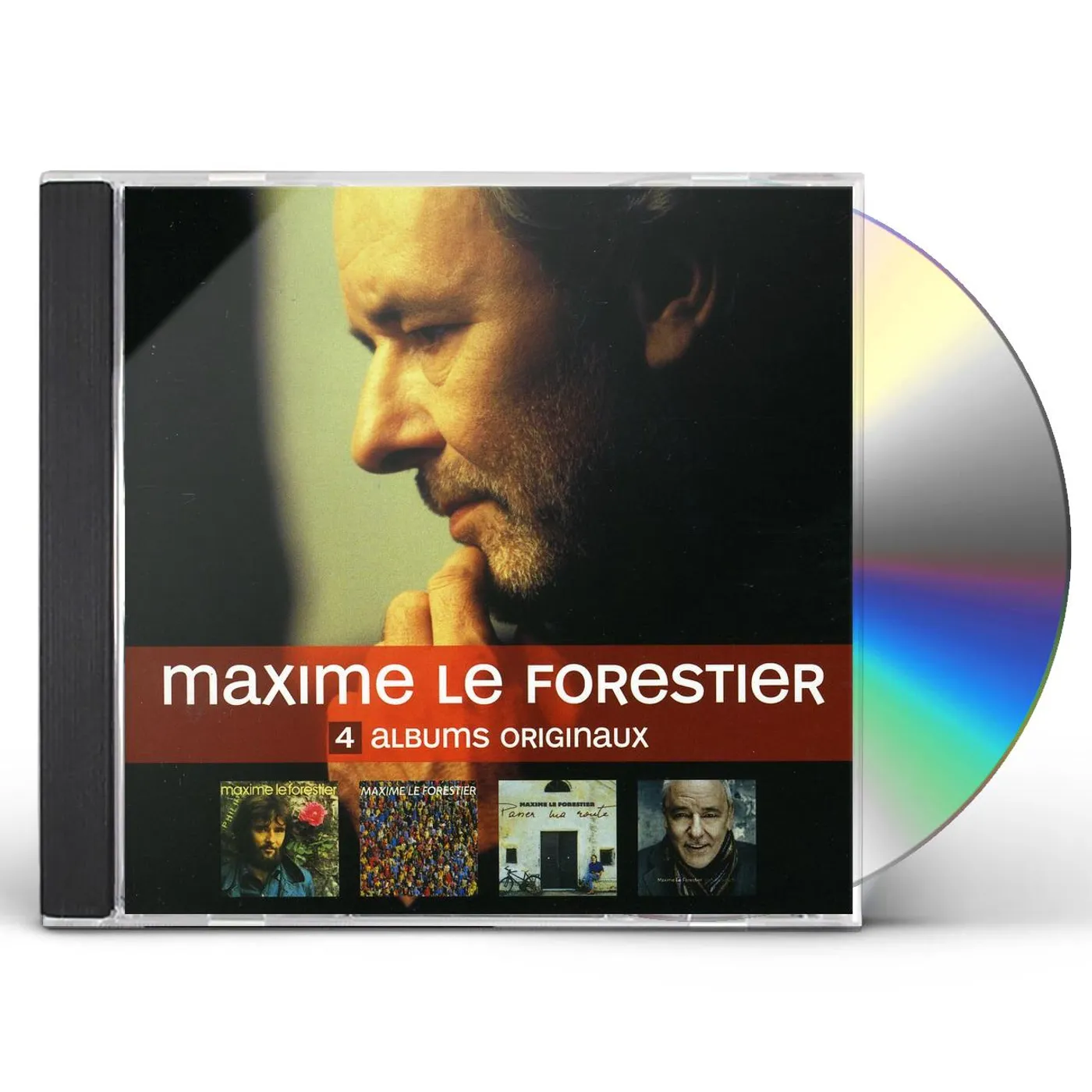 Maxime Le Forestier 4 ORIGINAL ALBUMS CD
