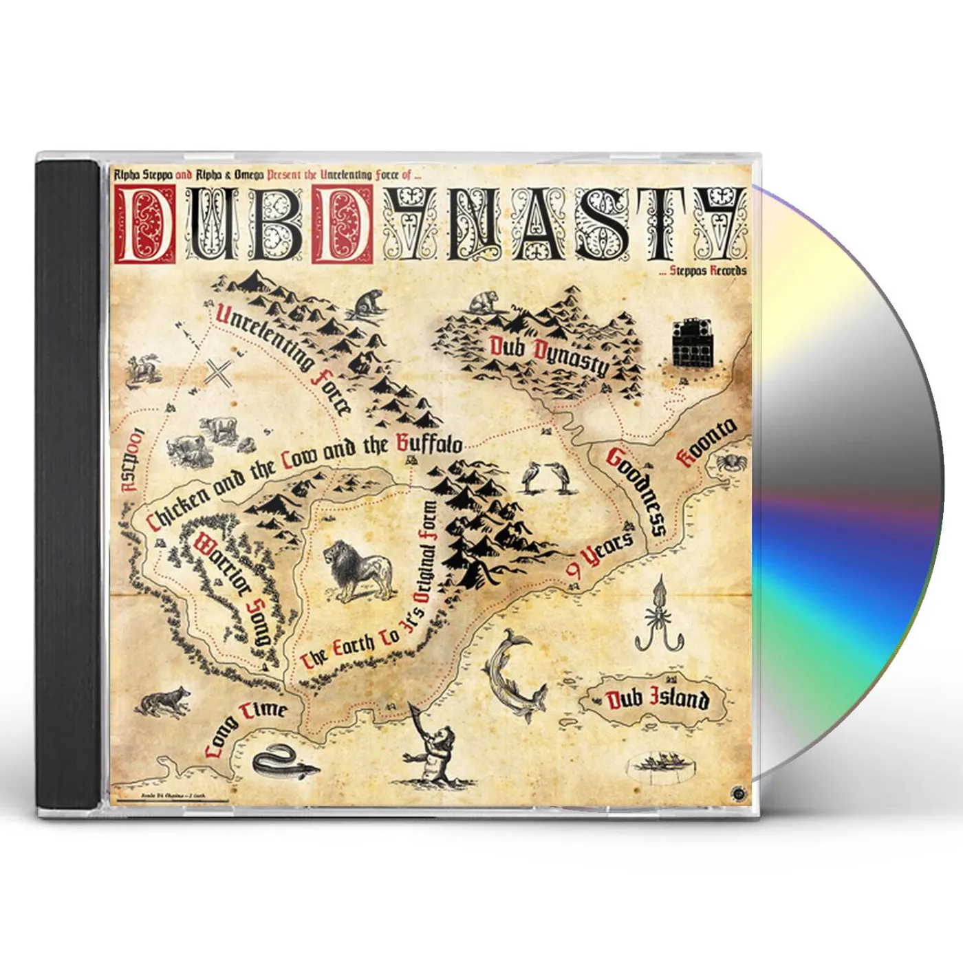 Dub Dynasty UNRELENTING FORCE CD