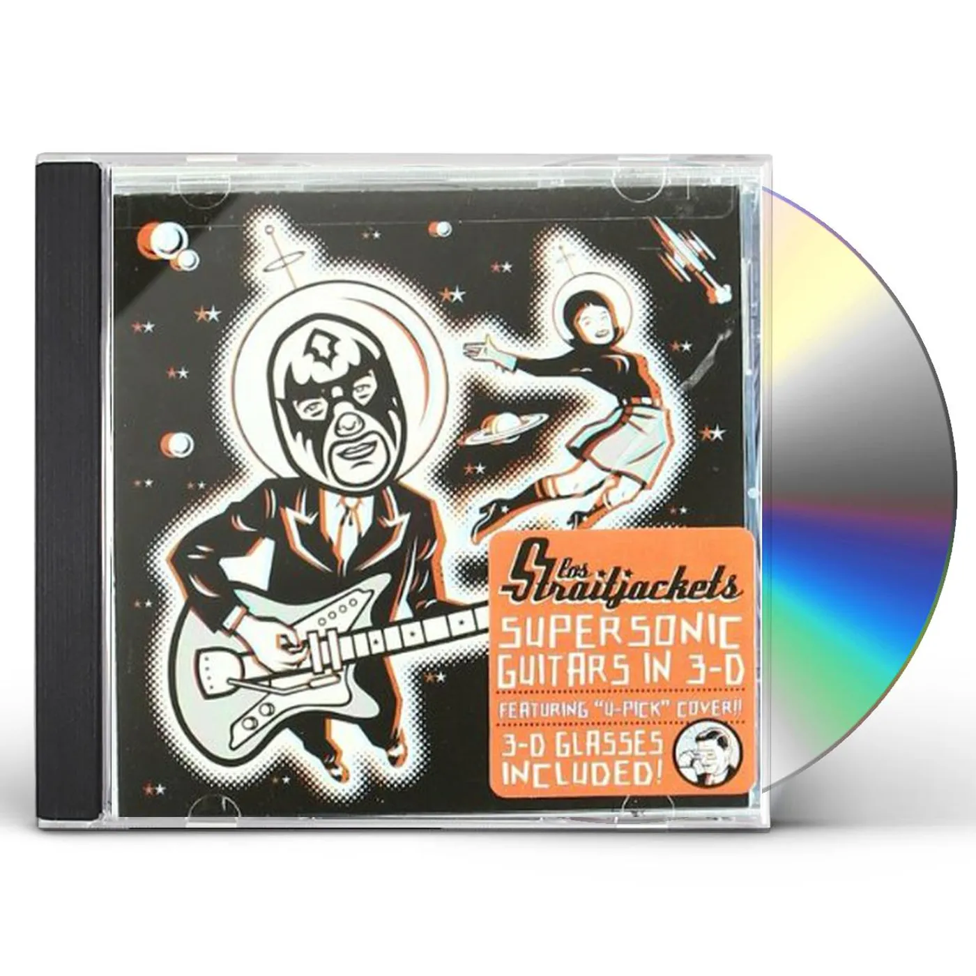 Los Straitjackets SUPERSONIC GUITARS IN 3-D CD