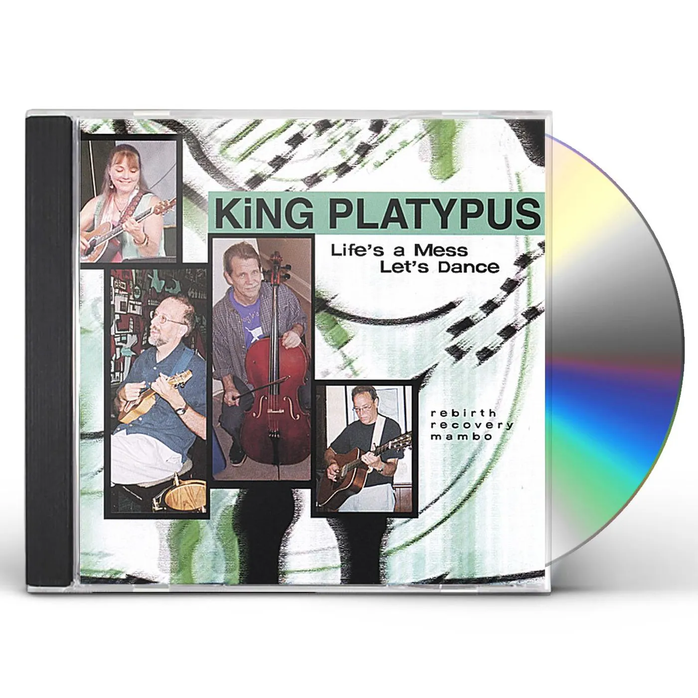 King Platypus LIFE'S A MESS LET'S DANCE CD