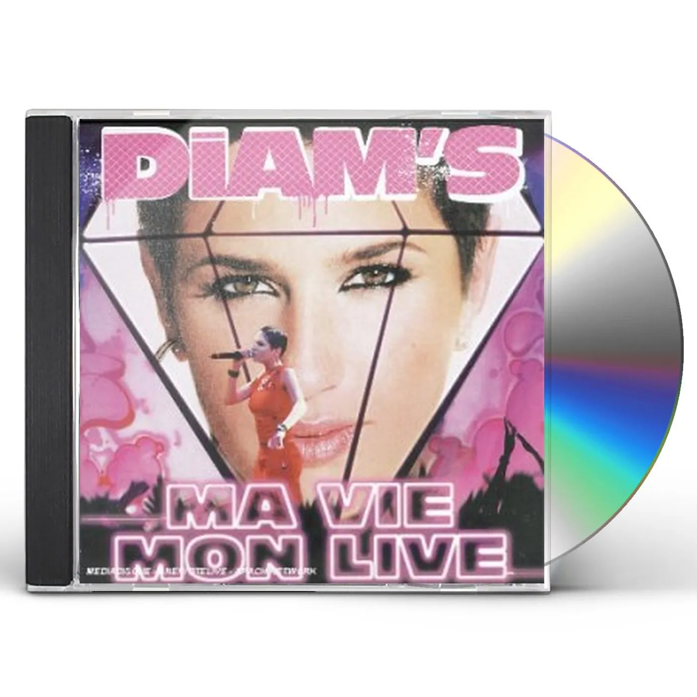 Diam's MA VIE / MON LIVE CD