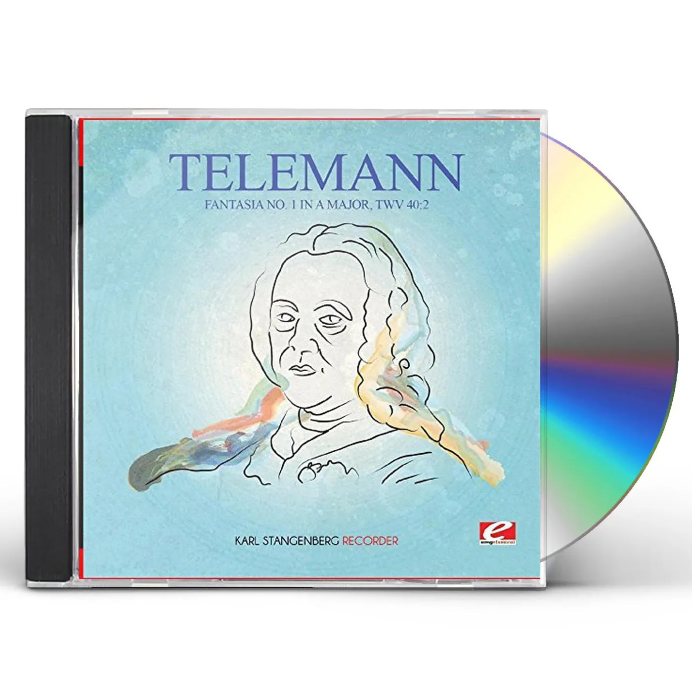 Telemann FANTASIA NO. 1 IN A MAJOR TWV 40:2 CD