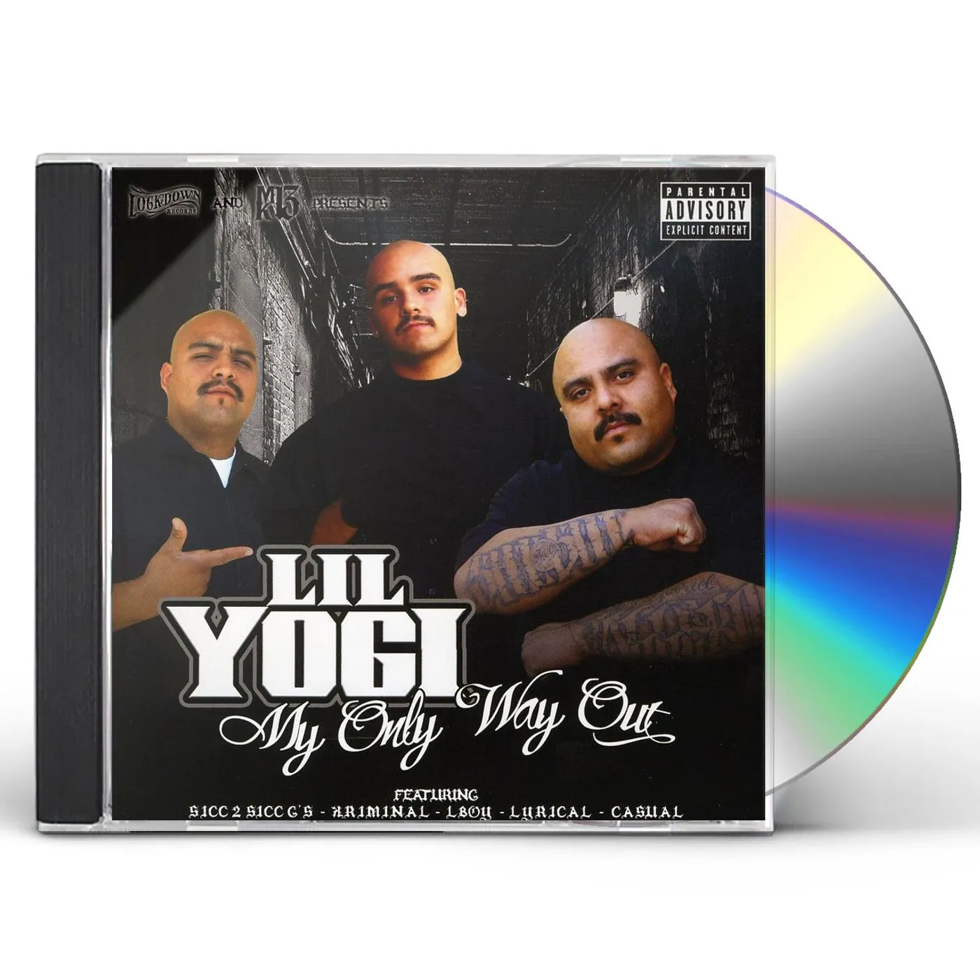 Lil Yogi MY ONLY WAY OUT CD