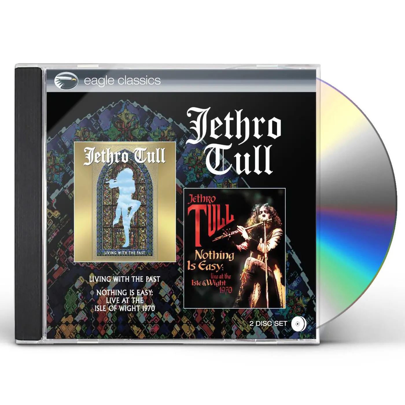 Jethro Tull LIVING WITH THE PAST & NOTHING IS EASY LIVE AT CD