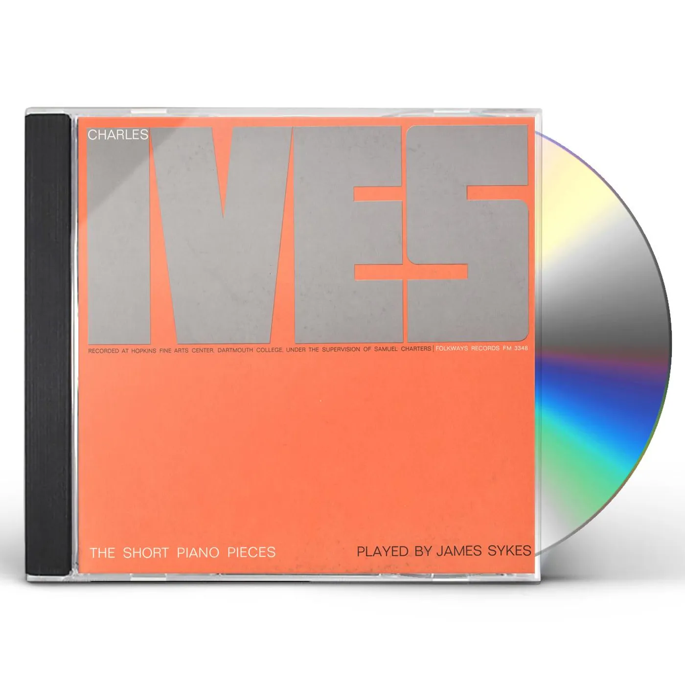 James Sykes CHARLES IVES: THE SHORT PIANO PIECES CD